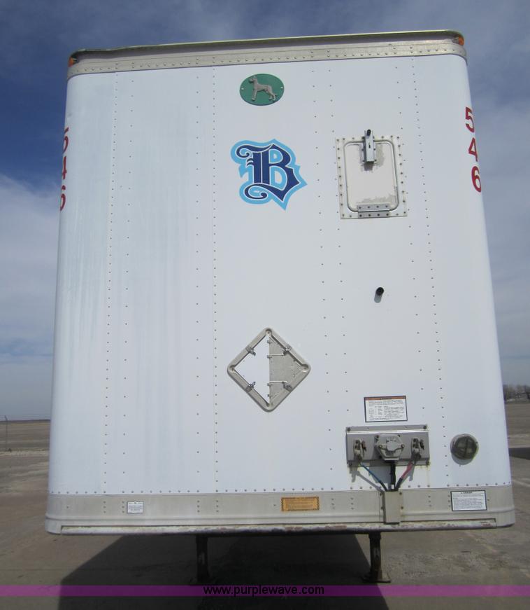 image for item 3781 2001 Great Dane 53' dry van trailer