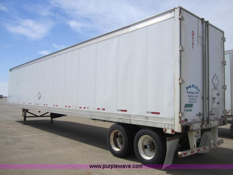 image for item 3782 1999 Great Dane 53' dry van trailer