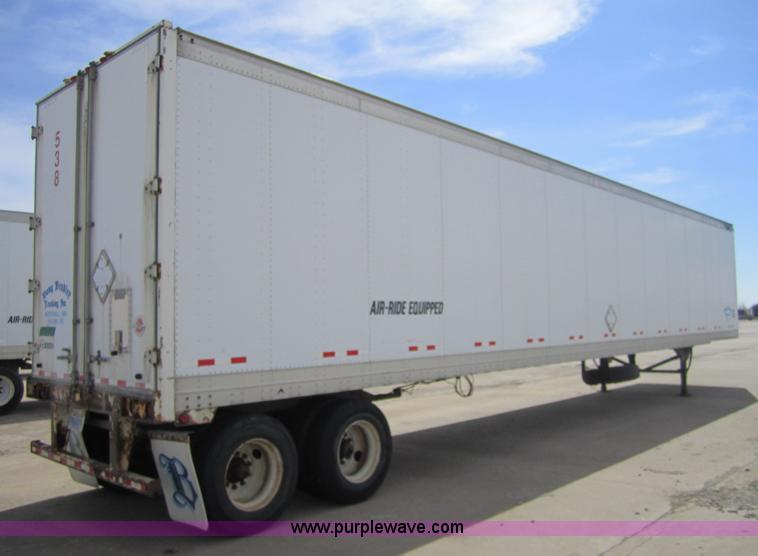 image for item 3783 2001 Great Dane 53' dry van trailer