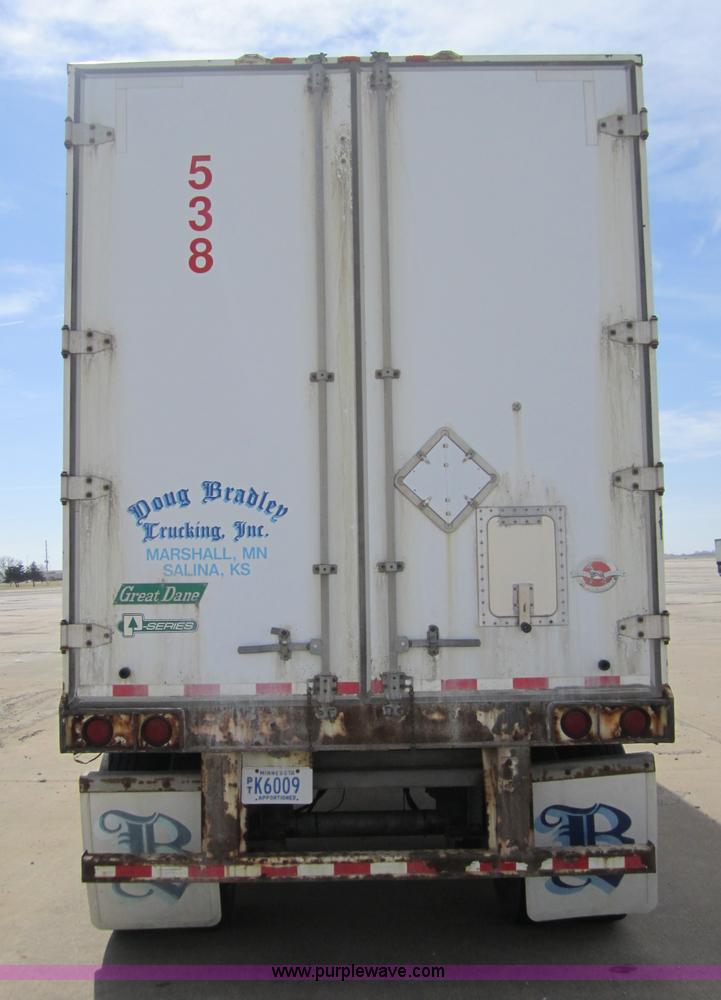 image for item 3783 2001 Great Dane 53' dry van trailer