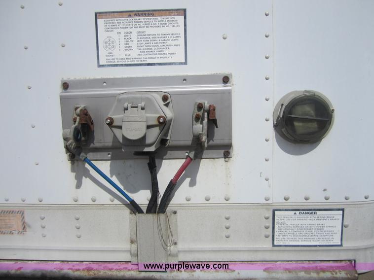 image for item 3783 2001 Great Dane 53' dry van trailer