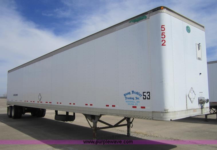 image for item 3784 2001 Great Dane 53' dry van trailer