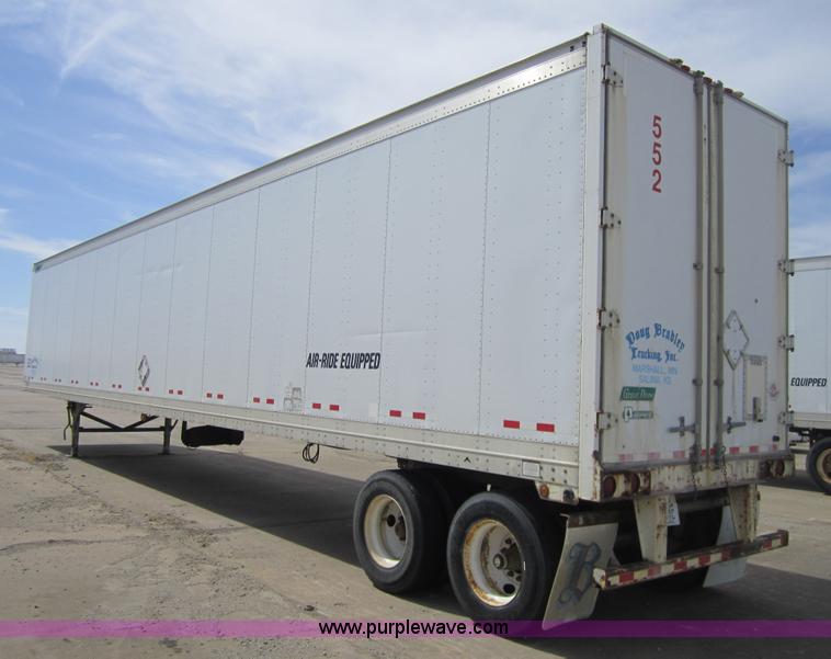 image for item 3784 2001 Great Dane 53' dry van trailer