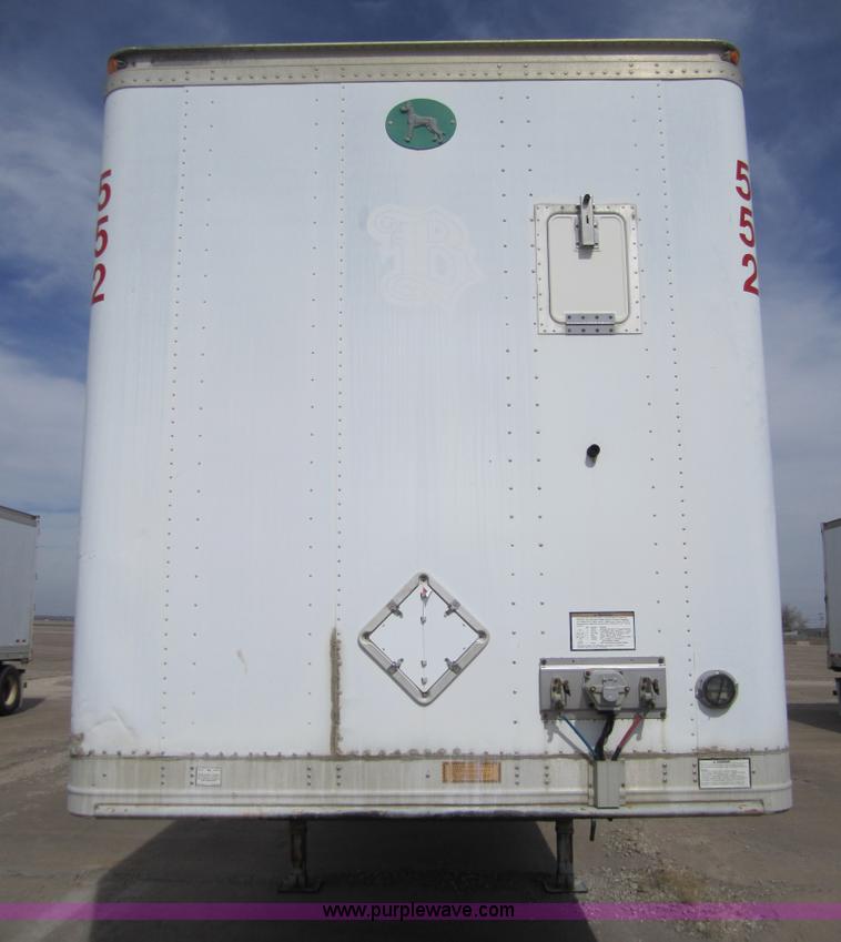 image for item 3784 2001 Great Dane 53' dry van trailer