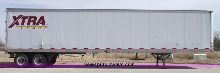 image for item 5585 1986 Fruehauf 48' semi trailer
