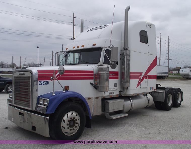 image for item 5756 2000 Freightliner FL132 Classic XL semi truck