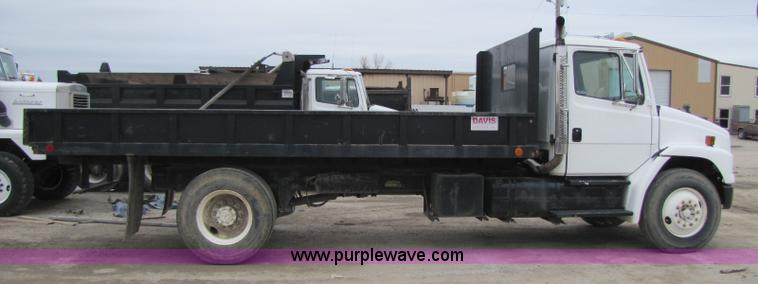 image for item 8415 1999 Freightliner FL80 Contractor dump bed truck