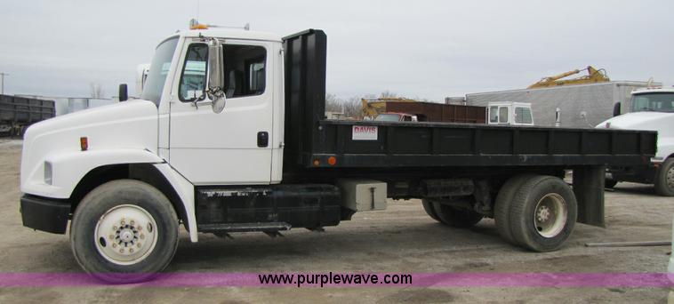 image for item 8415 1999 Freightliner FL80 Contractor dump bed truck