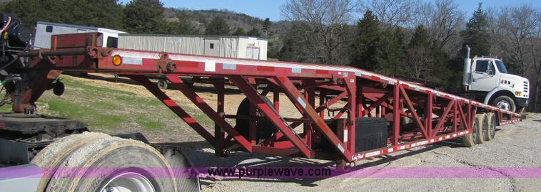 image for item 8444 1997 Beatrice Motor 53' Wedge car hauler