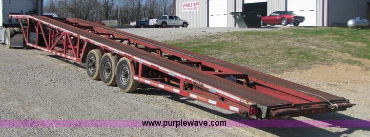 image for item 8444 1997 Beatrice Motor 53' Wedge car hauler