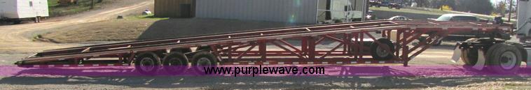 image for item 8444 1997 Beatrice Motor 53' Wedge car hauler