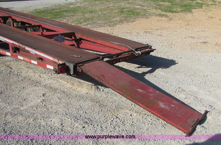 image for item 8444 1997 Beatrice Motor 53' Wedge car hauler