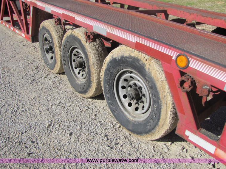 image for item 8444 1997 Beatrice Motor 53' Wedge car hauler