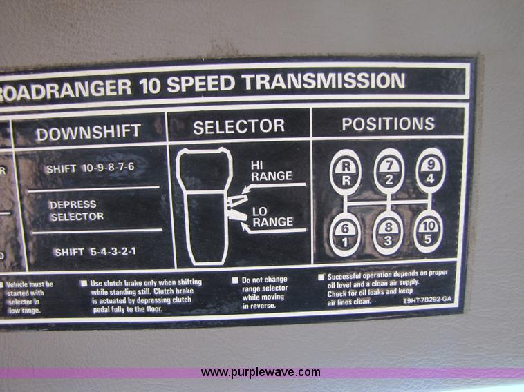 image for item 8445 1997 Ford LT9501 Louisville 101 semi truck