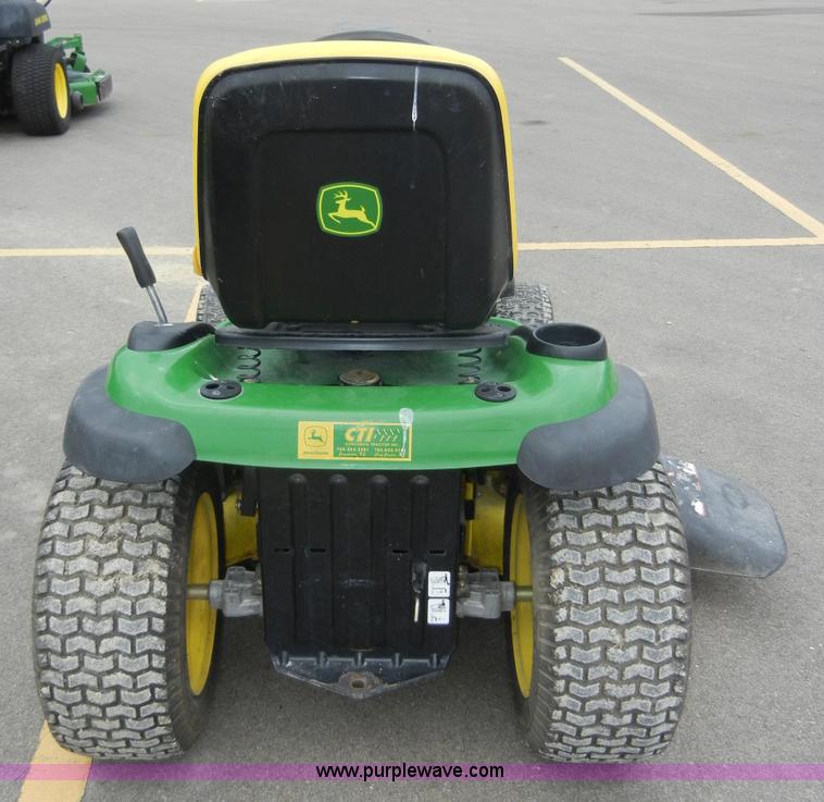 John Deere L130 riding lawn mower in Manhattan, KS Item 2320 sold