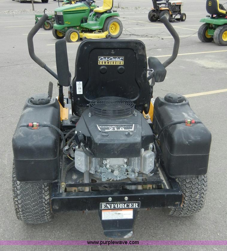 image for item 2321 Cub Cadet Enforcer zero turn riding lawn mower