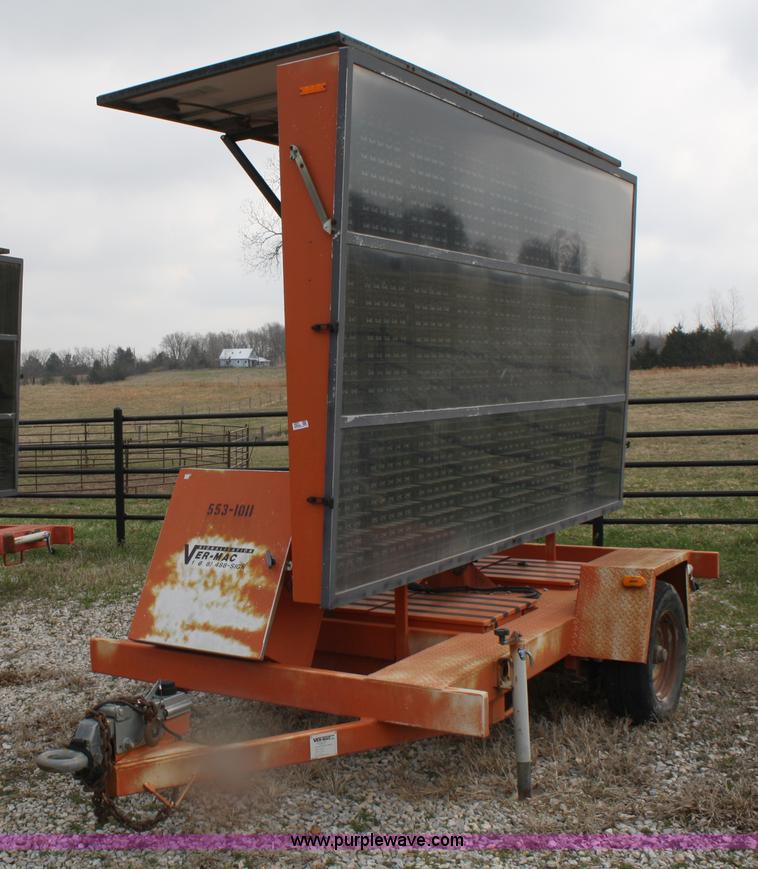 image for item 4681 Ver-Mac PCMS 1210 signalisation sign