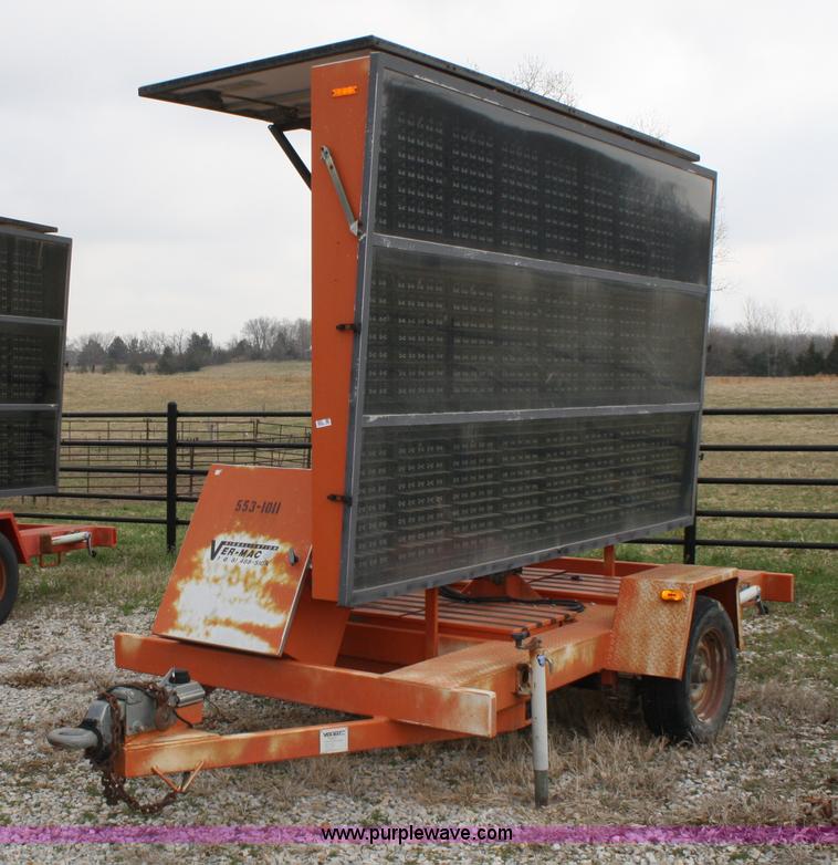 image for item 4681 Ver-Mac PCMS 1210 signalisation sign