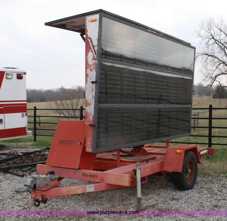 image for item 4682 Ver-Mac PCMS 1210 signalisation sign