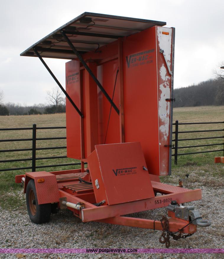 image for item 4682 Ver-Mac PCMS 1210 signalisation sign