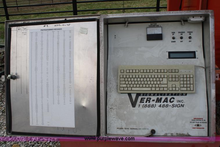 image for item 4682 Ver-Mac PCMS 1210 signalisation sign