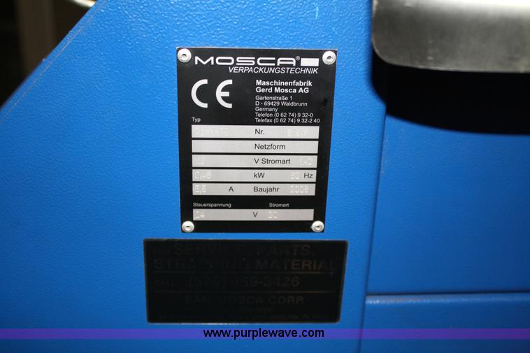 image for item 4901 Mosca strapping machine