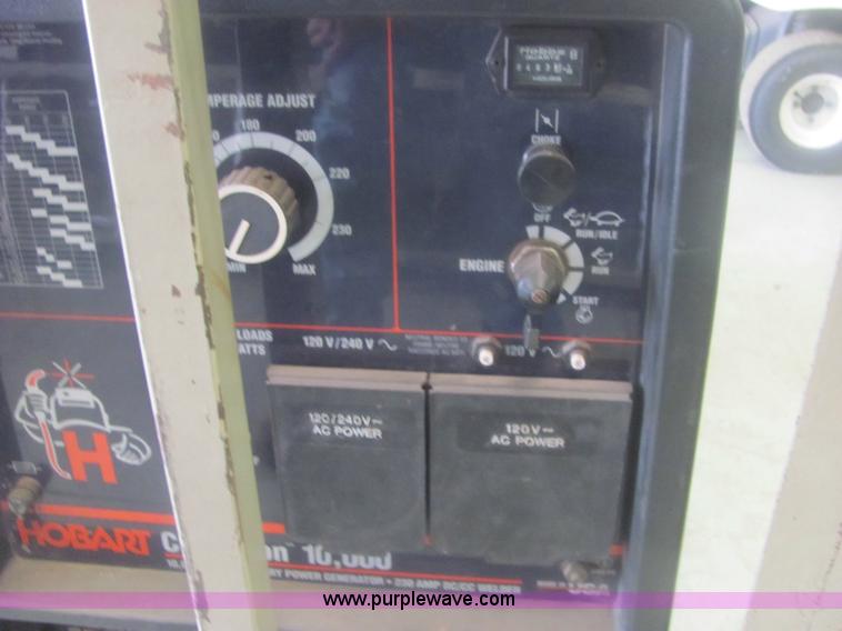 image for item 7016 Hobart Champion 10000 portable welder
