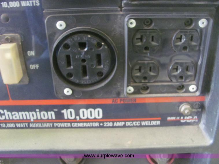 image for item 7016 Hobart Champion 10000 portable welder