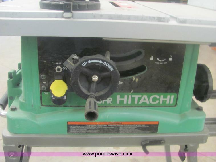 image for item 7024 Hitachi C10FR portable table saw