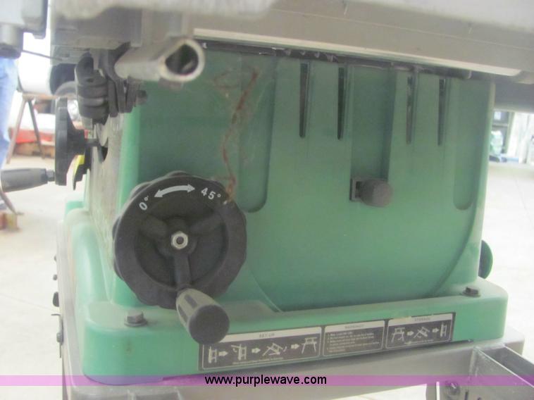 image for item 7024 Hitachi C10FR portable table saw