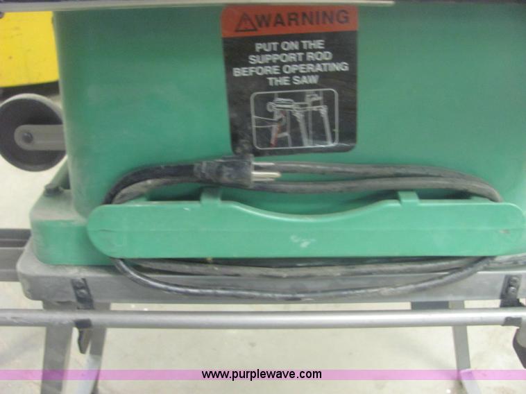 image for item 7024 Hitachi C10FR portable table saw