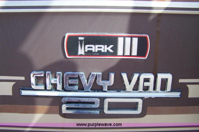 image for item 7309 1989 Chevrolet G20 Mark III Conversion van
