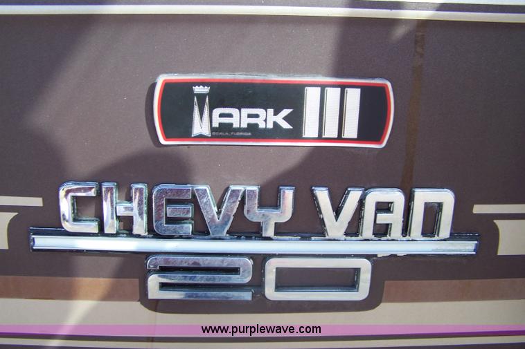 image for item 7309 1989 Chevrolet G20 Mark III Conversion van