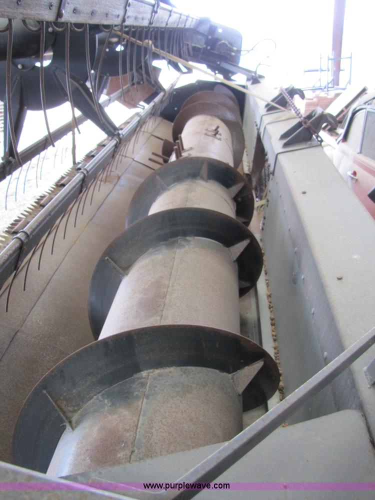 image for item 8481 Allis Chalmers 315 platform header with trailer