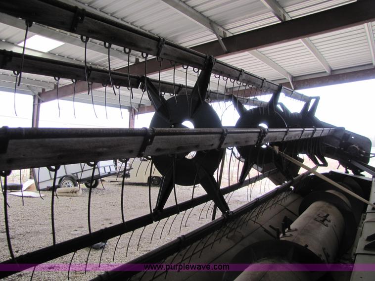 image for item 8481 Allis Chalmers 315 platform header with trailer