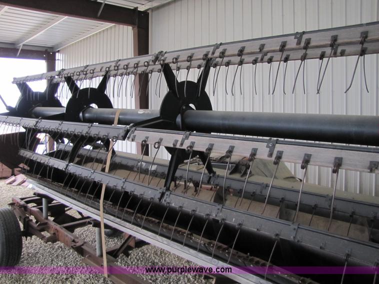 image for item 8481 Allis Chalmers 315 platform header with trailer