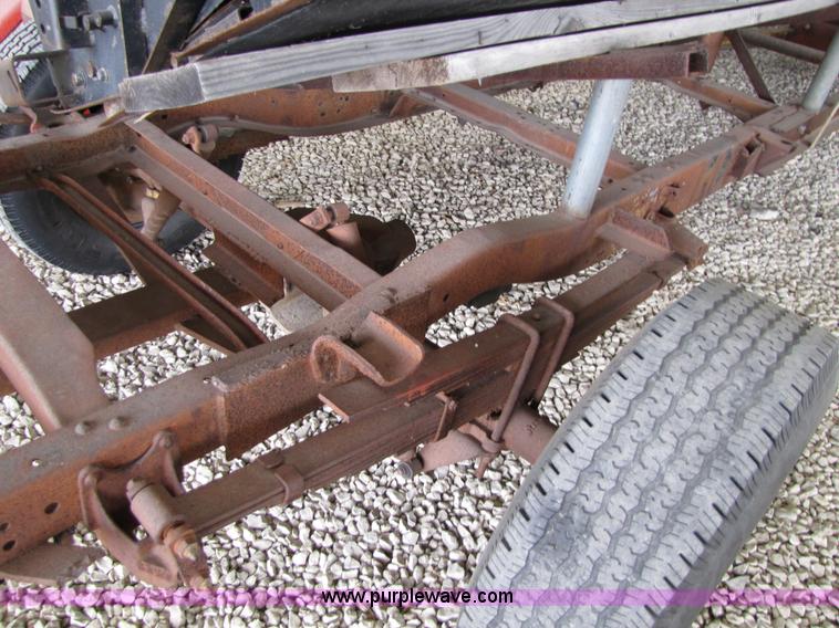 image for item 8481 Allis Chalmers 315 platform header with trailer