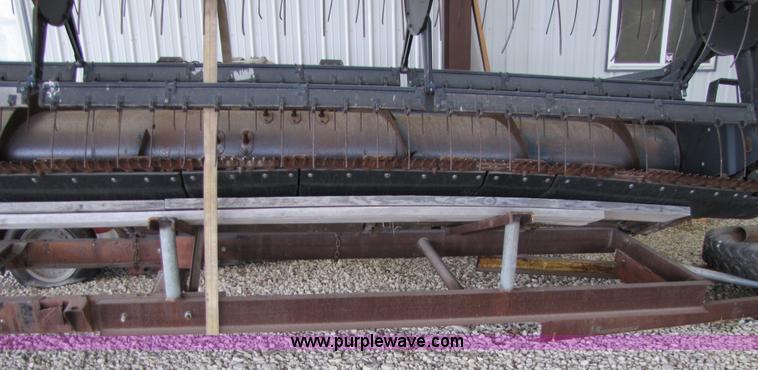 image for item 8481 Allis Chalmers 315 platform header with trailer