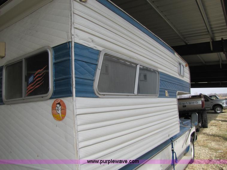 image for item 8483 1978 GMC Sierra Grande 25 Camper Special truck with camper