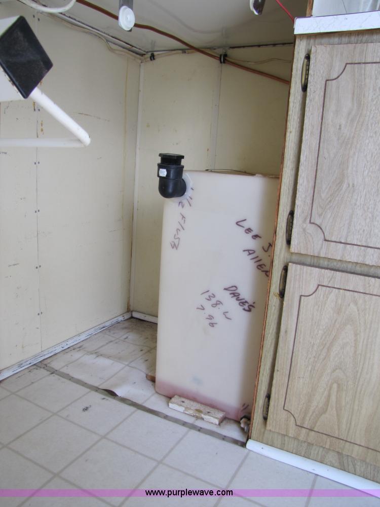 image for item 8511 1992 Titan 14' goose neck horse trailer with living quarters