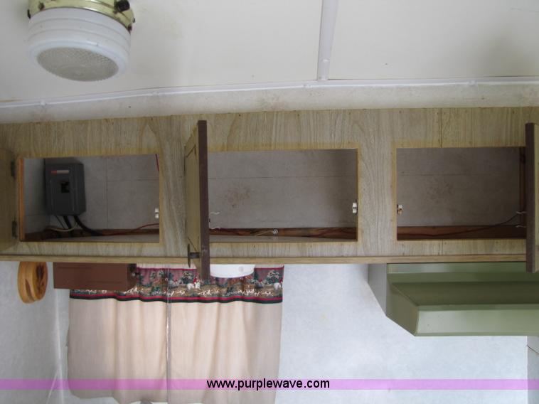 image for item 8511 1992 Titan 14' goose neck horse trailer with living quarters