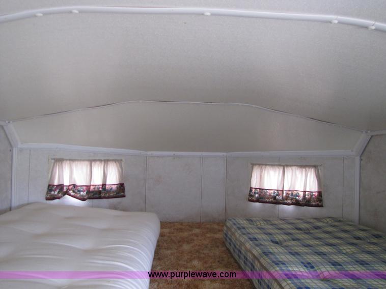 image for item 8511 1992 Titan 14' goose neck horse trailer with living quarters