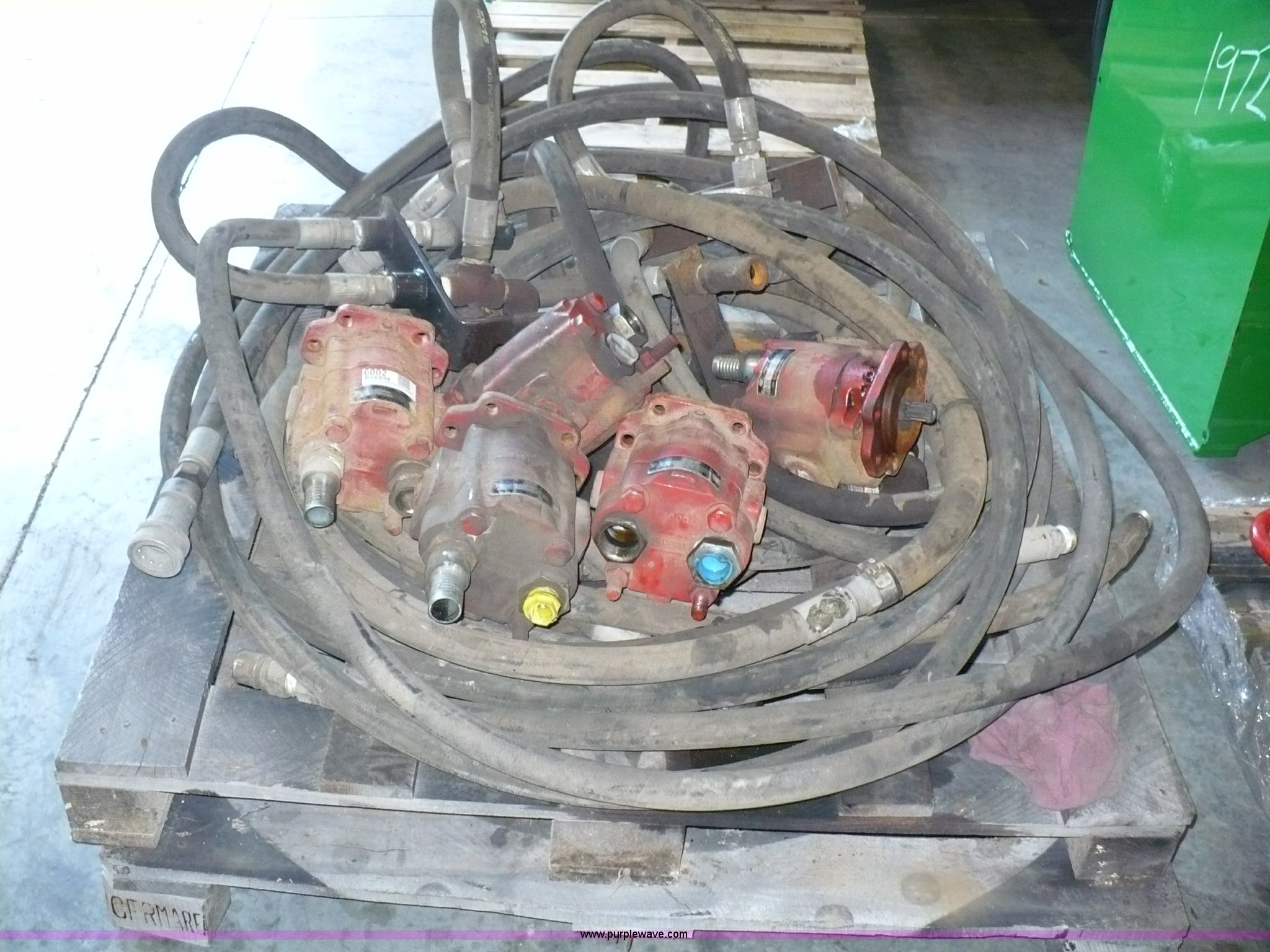 (5) Muncie pumps and misc. hose with fittings in New Century, KS Item