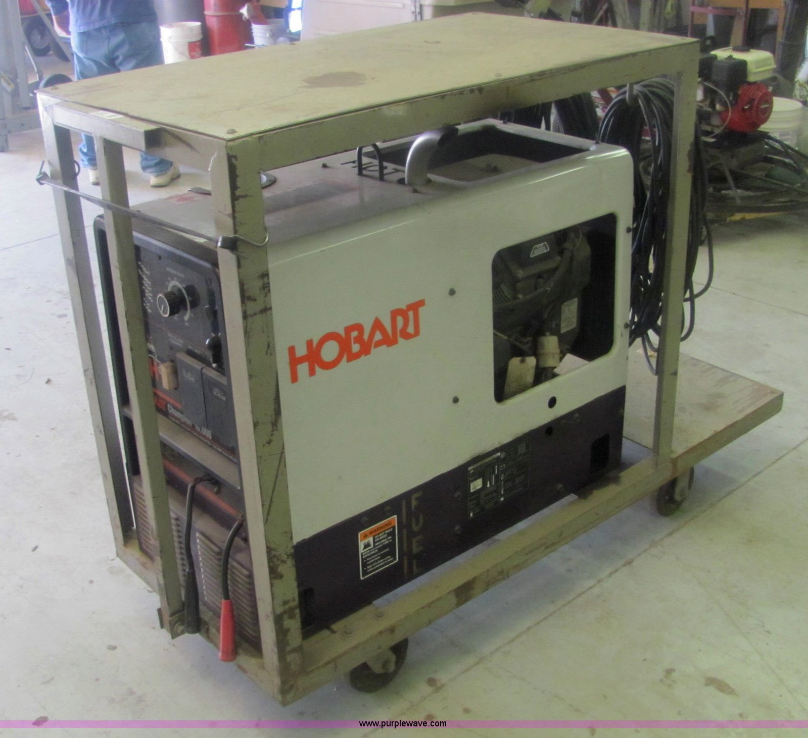 Hobart Champion 10000 portable welder in Wichita, KS Item 7016 sold