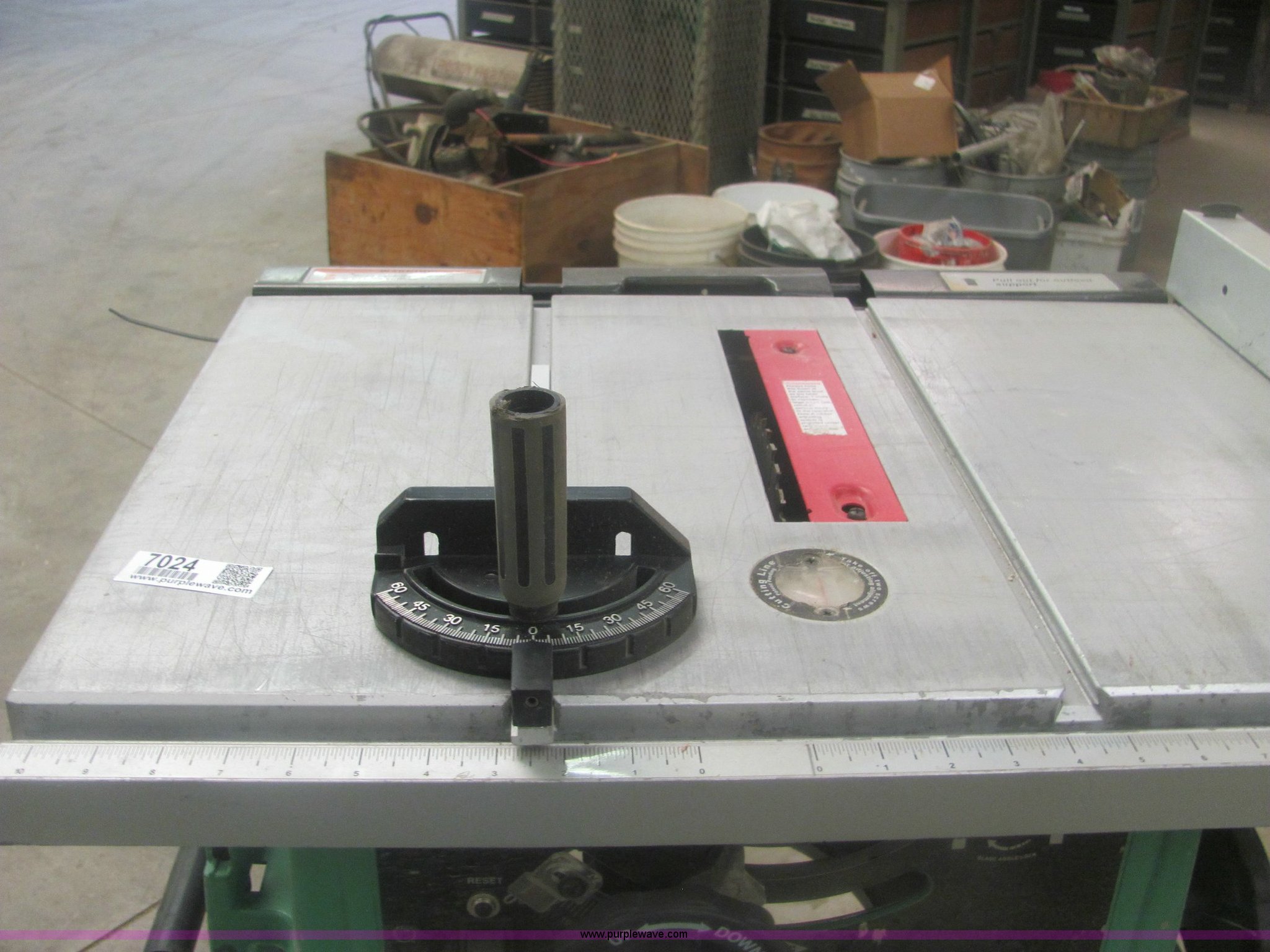 Hitachi C10FR portable table saw in Wichita, KS Item 7024 sold