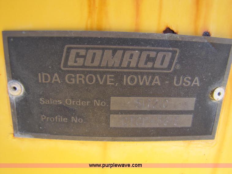 image for item 2114 Gomaco 3600 curb and gutter maker