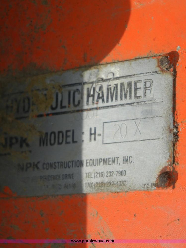 image for item 2184 NPK hydraulic hammer