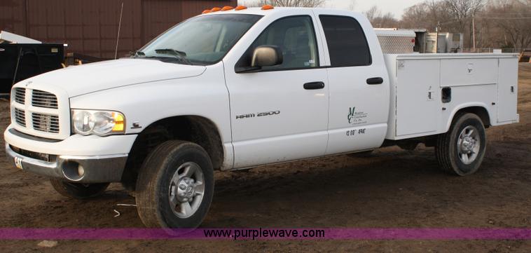image for item 4796 2003 Dodge Ram 2500 quad cab pickup truck