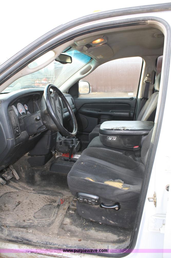 image for item 4796 2003 Dodge Ram 2500 quad cab pickup truck