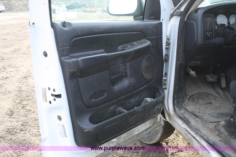 image for item 4796 2003 Dodge Ram 2500 quad cab pickup truck